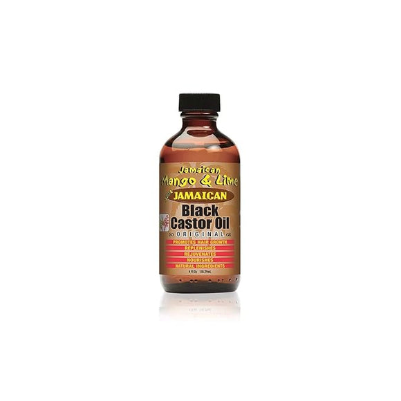 Jamaican Mango and Lime Black Castor Oil  Original- 4 fl oz