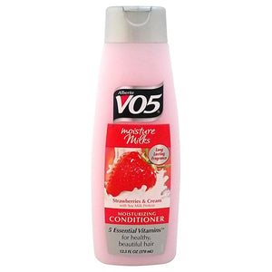 Alberto VO5 Strawberries & Cream Moisturizing Conditioner, for All Hair Types, 16.9 fl oz