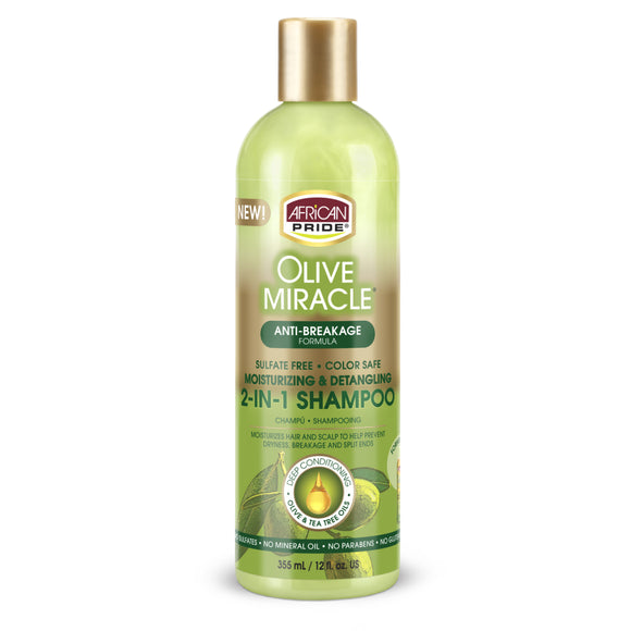 After Pride Olive Miracle Anti Breakage 2 in 1 Shampoo