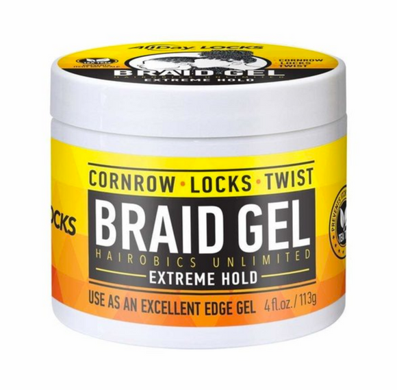 All Day Locks Braid Gel 5oz