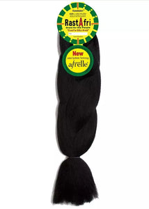 #1- Rastafri Braiding Hair Pre-Stretch  Single Pack