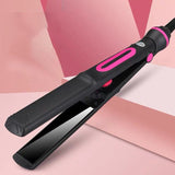 Hair Straightener Temperature Adjustment Tourmaline Ionic Flat Iron Widen Panel Ceramic Heating Plate Salon Styling Tool